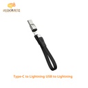 XO NB-Q170B 20W Fast Charger Type-C to Lightning USB to Lightning Portable 0.2M