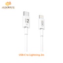 XO NB-Q189B PD 20W Charger Cable Type-c to Lightning  2M