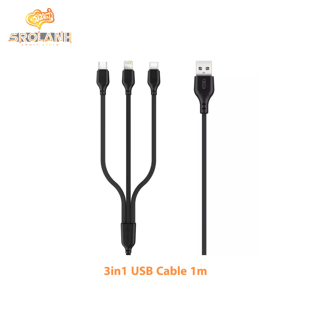 XO NB103 3 in 1 Usb Cable