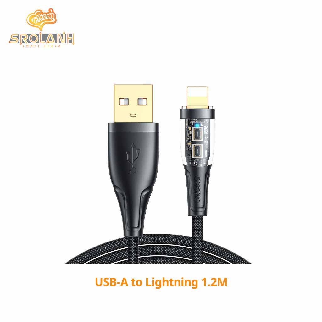 Joyroom Intelligent Power-Off USB-A to Lightning 2.4A 1.2M S-UL012A3