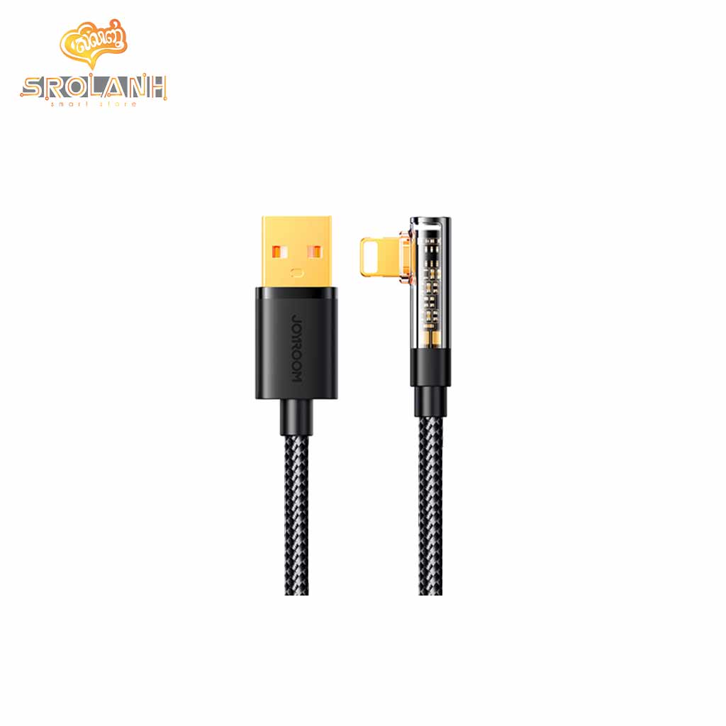 Joyroom 2.4A USB-A to Lightning Right Angle Fast Charging 1.2M S-UL012A6