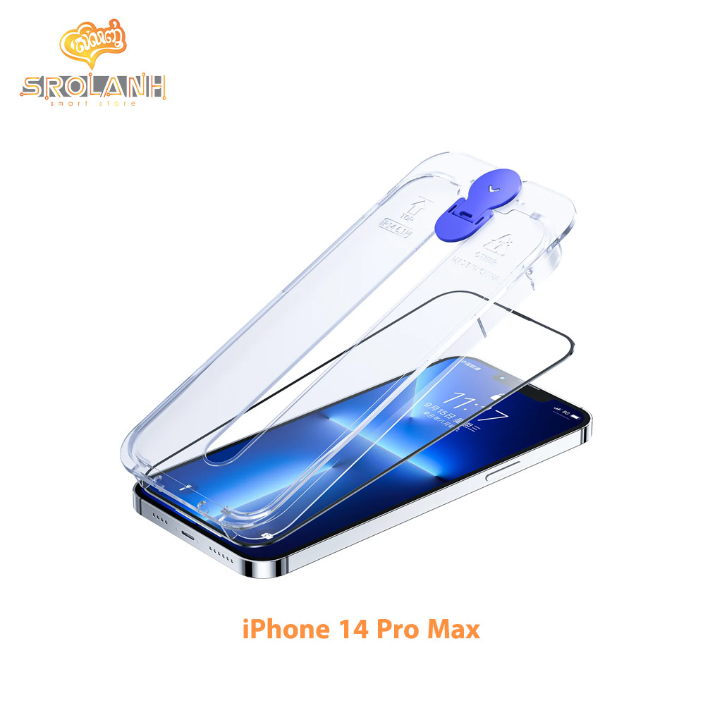 UNIQ  Optix Clear Tempered Glass iPhone 14 Pro Screen Protector