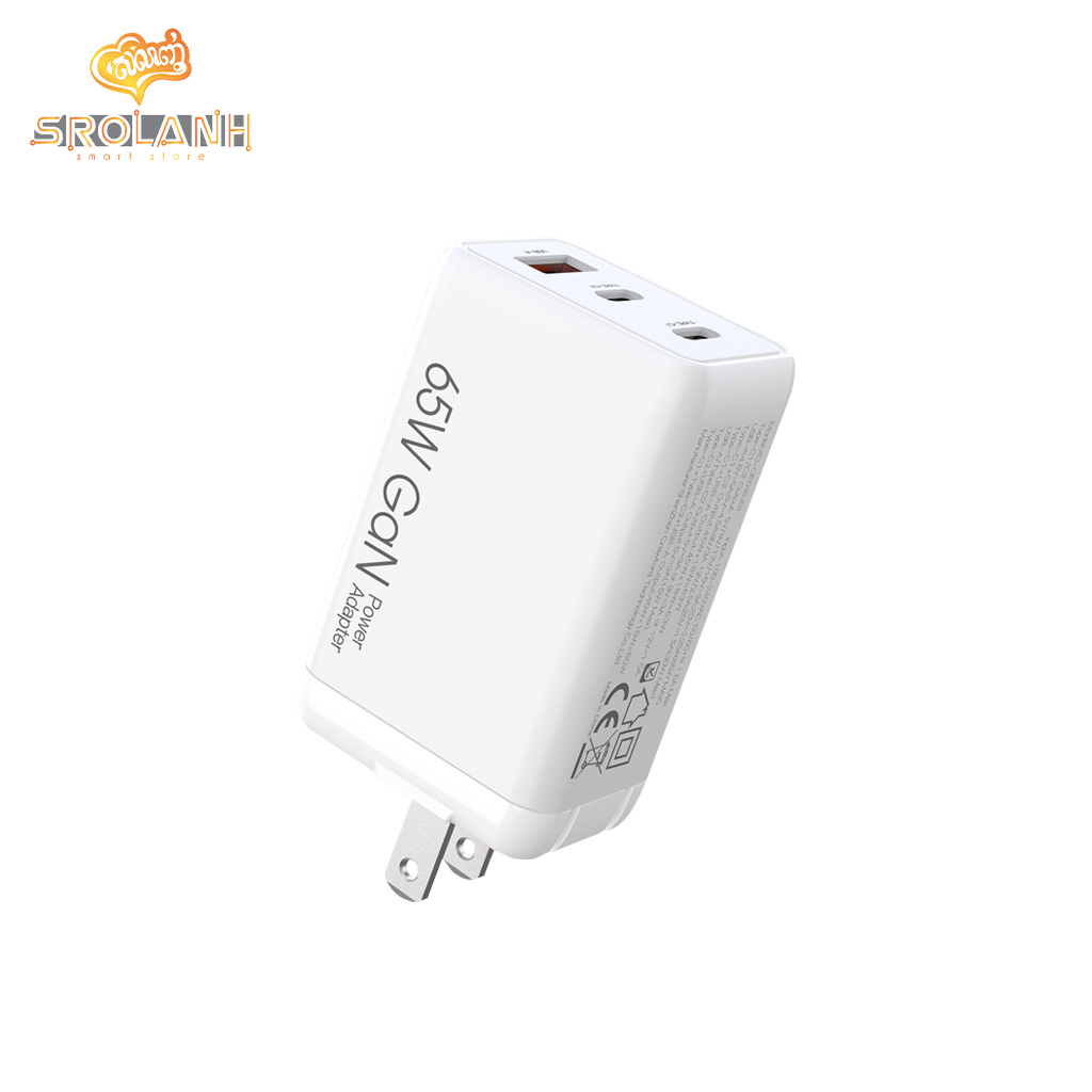 XO CE03(US) 65W fast charging (TYPE-C PD65W/USB-A QC 30W)