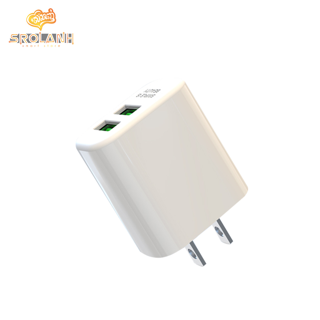 XO L85C (US) Dual USB 2.4A Charger
