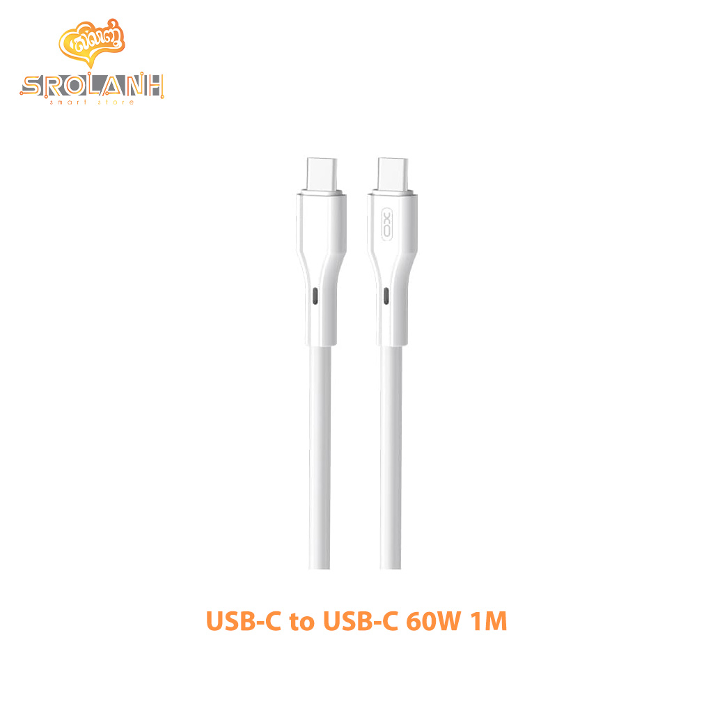 XO NBQ231B Rock Series Type-c to TYPE-C 60W