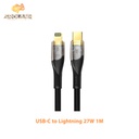 XO NB-Q223A Transparent Gold Plated Series Type-c to Lightning 27W