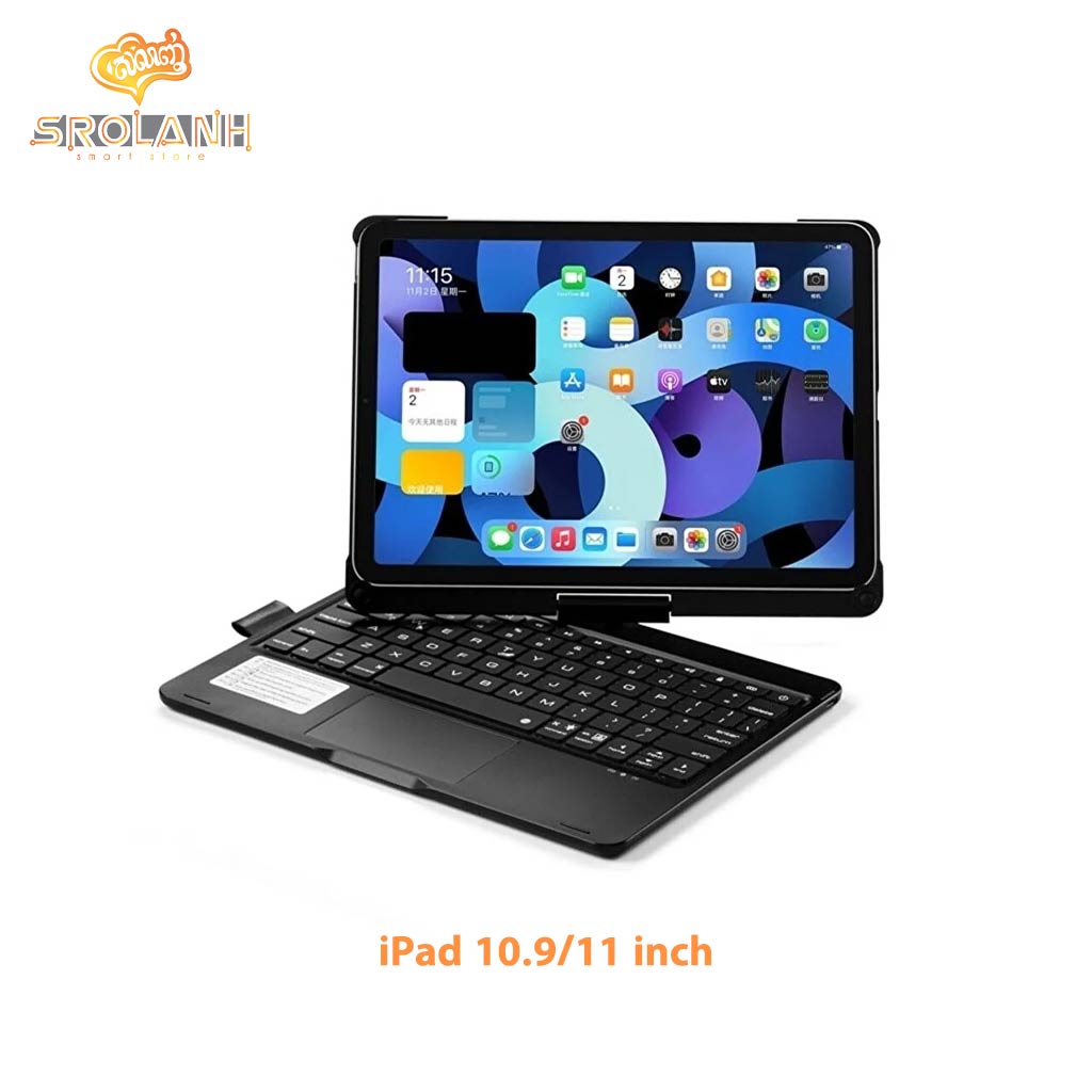 F360 iPad Case With Wireless Keyboard for iPad (2020) 10.9/(2018) 11 inch