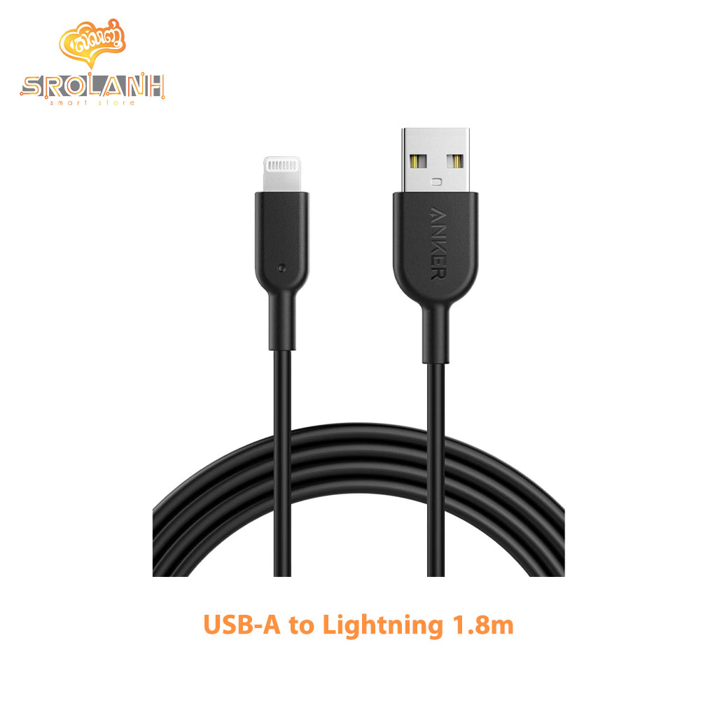 Anker PowerLine II USB-A to Lightning 6ft/1.8m New Chip C89