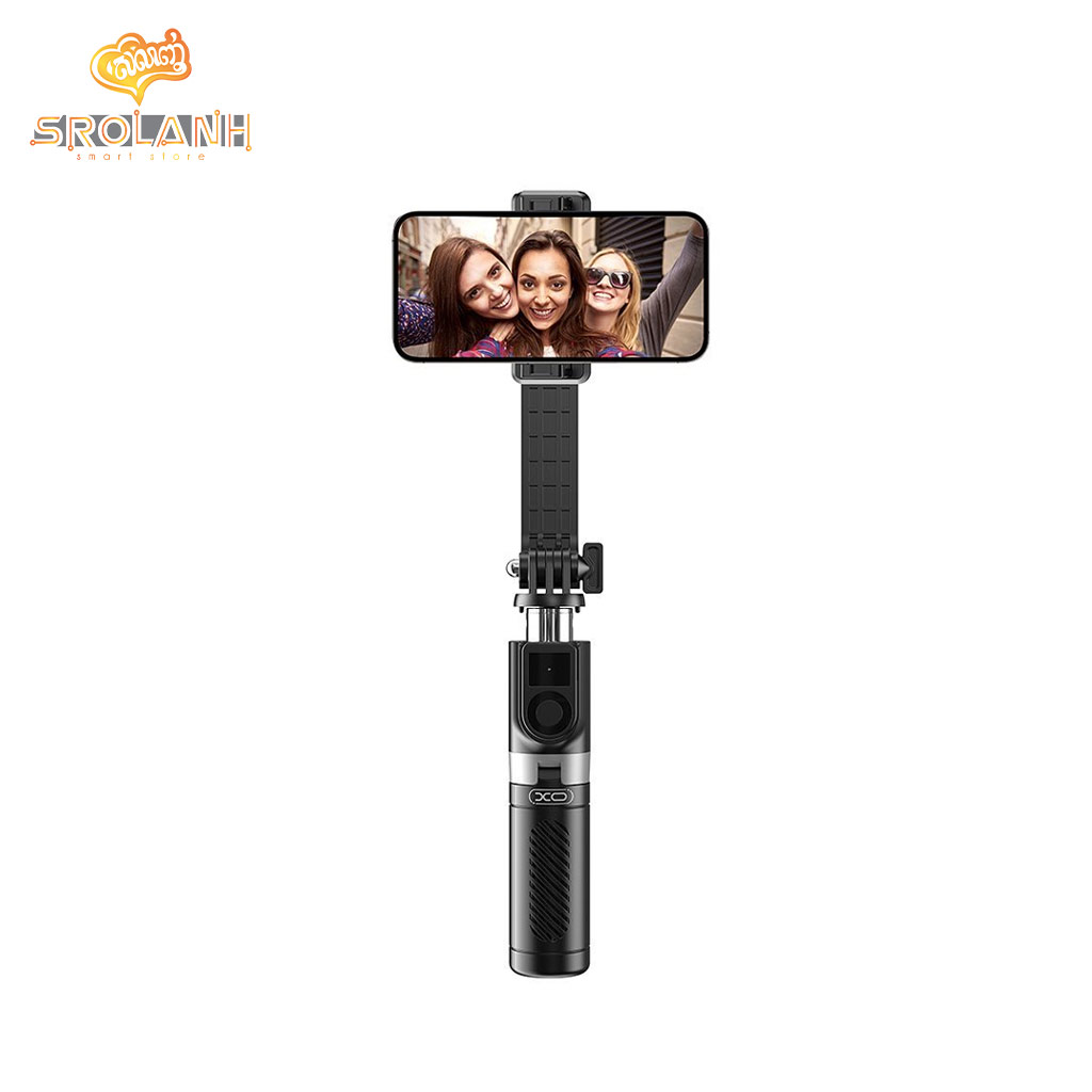 XO SS10 Mini Tripod Stand Bluetooth Selfie Stick 80CM (with Mirror)