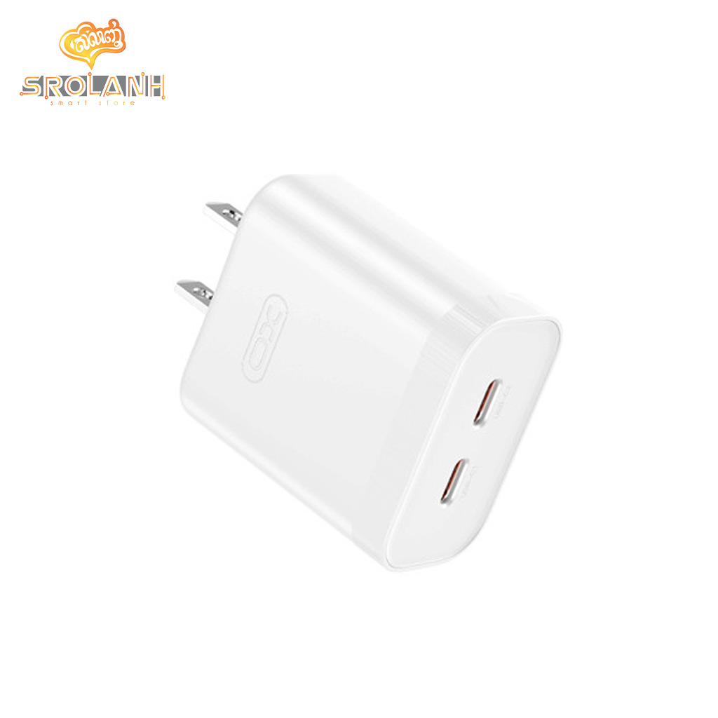 XO L105 (US) 35W Dual Type-c Port Fast Charger