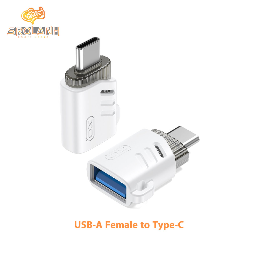 XO USB-A female to Type-c OTG adapter (with lanyard) NB256B