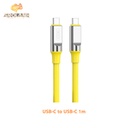 XO NB-Q252B PD 60W Type-C to Type-C Liquid Silicone Rubber Fast Charging Cable