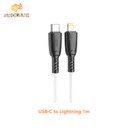 XO NB-Q246A Suluo real silicone PD Type-c to Lightning 27W Data Cable L=1M