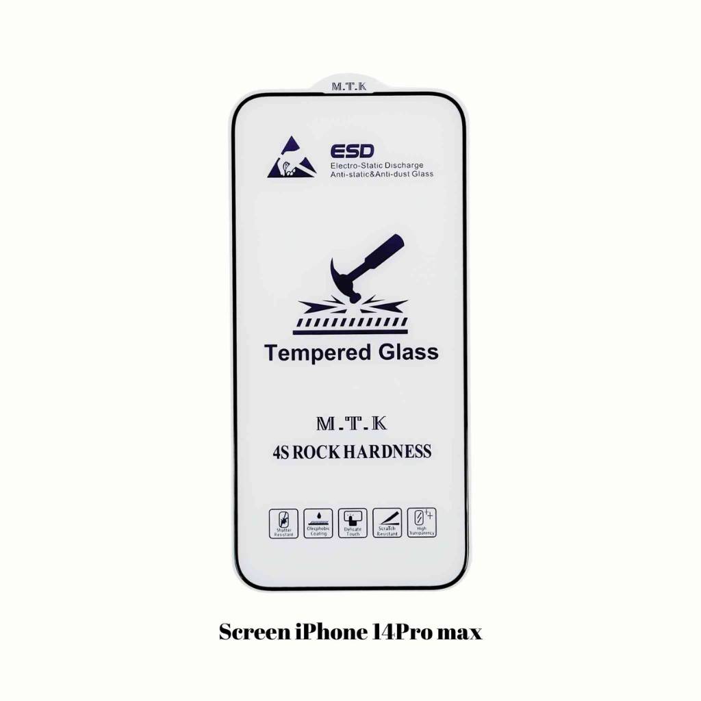 Hoco ESD4S  Full stick Anti-Fingerprint, Ultra clearness full cover tempered for iPhone14 Pro MAX