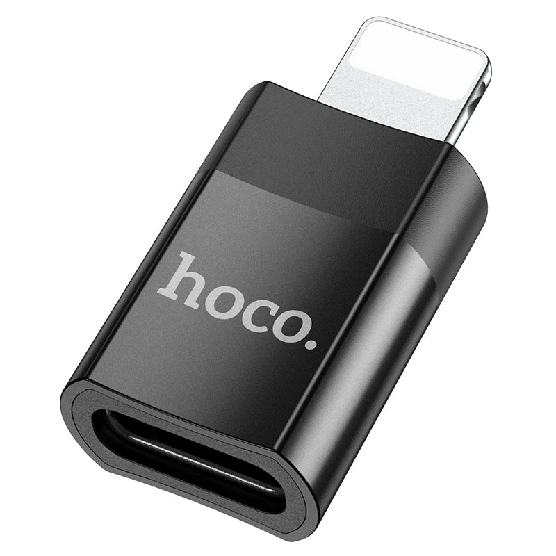 HOCO UA17 Lightning male to Type-C female adapter support 2.0 charging and data transfer