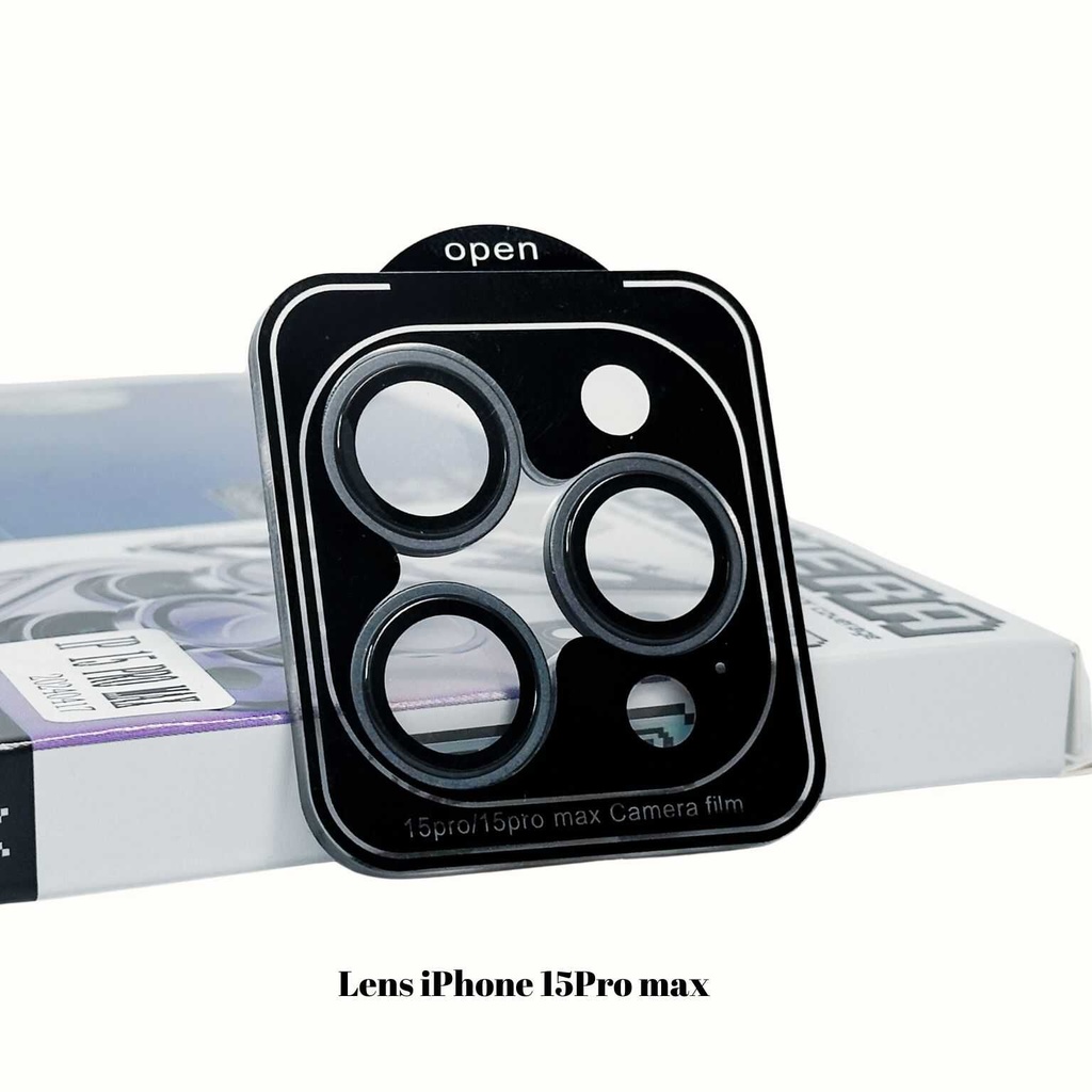 Hoco 3ORI-Super Glass Mirror Series, Lens 360° all inclusive protector for iPhone15 Pro Max