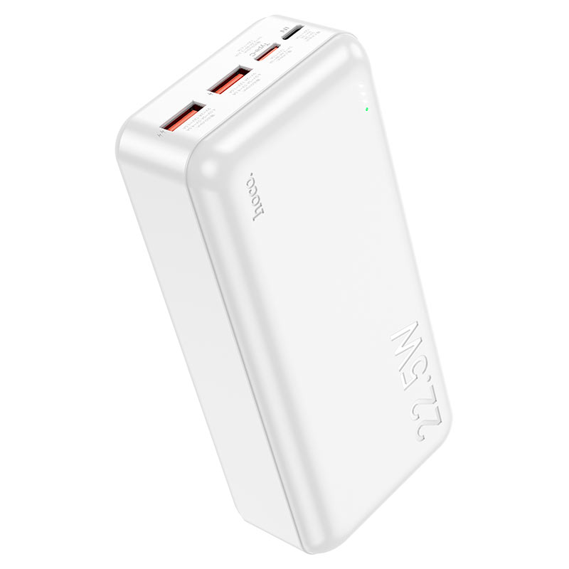 HOCO J101B 30000mAh Compatible Super Fastcharging (USB-C 20W/USB-A 22.5W)+QC3.0