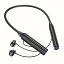 BOROFONE BE64 Neckband Bluetooth Earphones BT5.3,Playback Headset with TF Card Playtime 120H