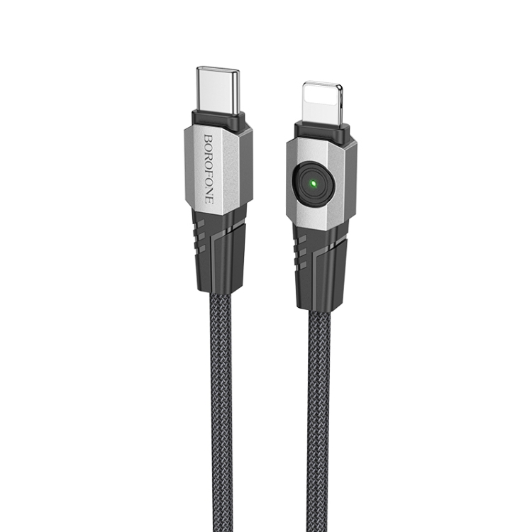 BOROFONE BU47 USB-C to Lightning Data Cable 27W, Length: 1.2m/3.9ft