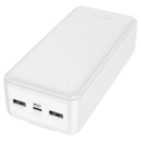 HOCO J118B 30000mAh Intelligent Balance 4-port Outputs and Dual Input Fast charging with Built-in Cables