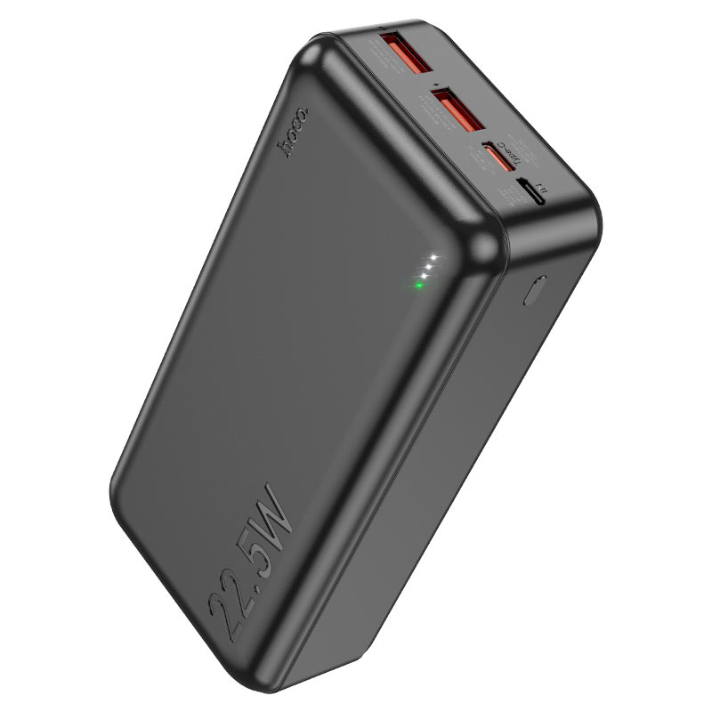 HOCO J101B 30000mAh Compatible Super Fastcharging (USB-C 20W/USB-A 22.5W)+QC3.0