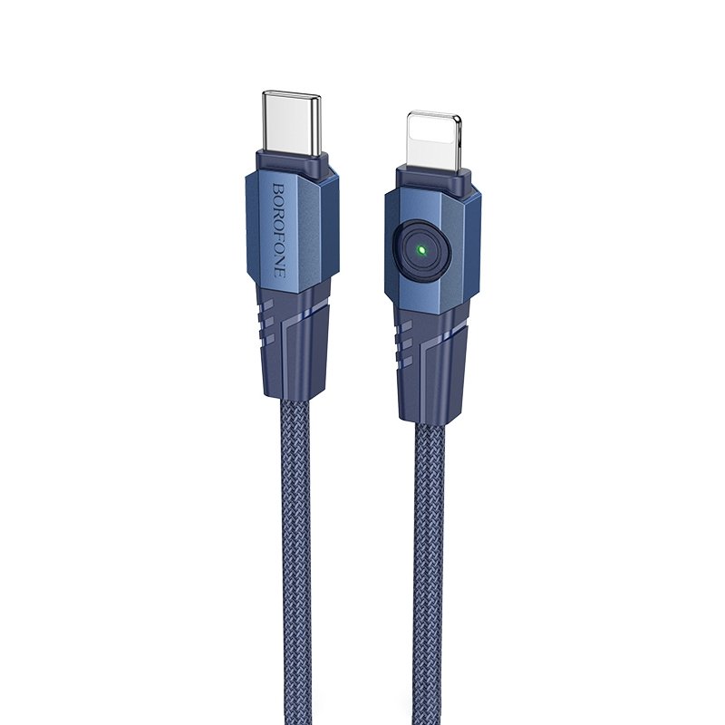 BOROFONE BU47 USB-C to Lightning Data Cable 27W, Length: 1.2m/3.9ft