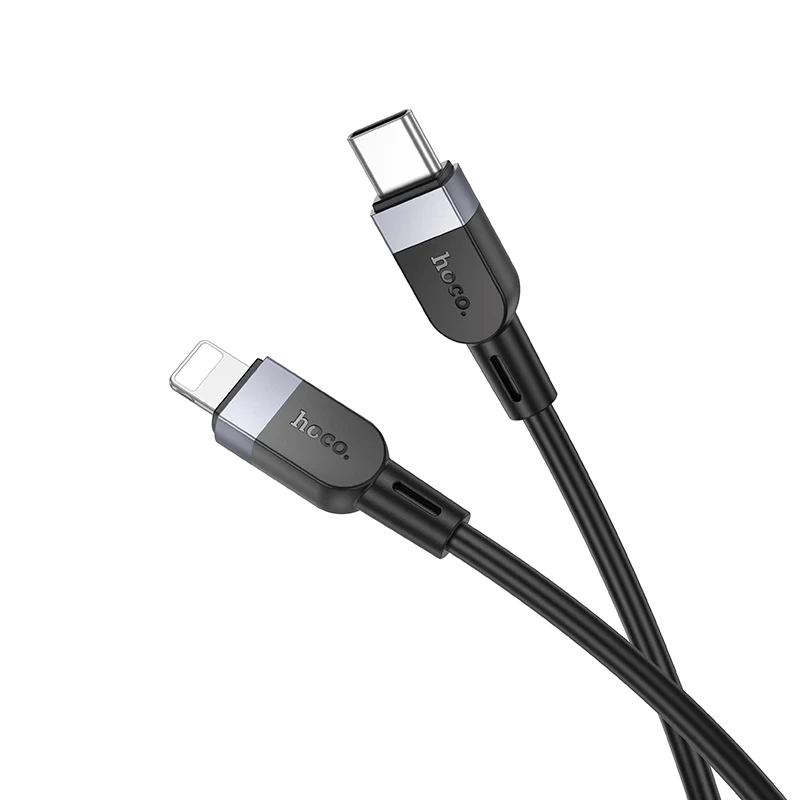 HOCO X109 Energy PD27W silicone charging data cable for iPhone(L=2M),6.56ft