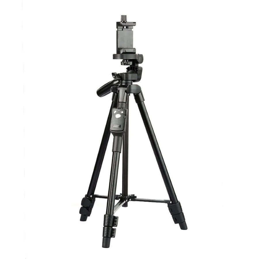 Hoco Yunteng VCT-5208 Selfie Tripod with bluetooth remote for Smartphones and DSLR Camera(360°)