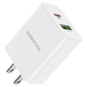 BOROFONE BA56 Lavida dual port PD20W+QC3.0 Charger(US)