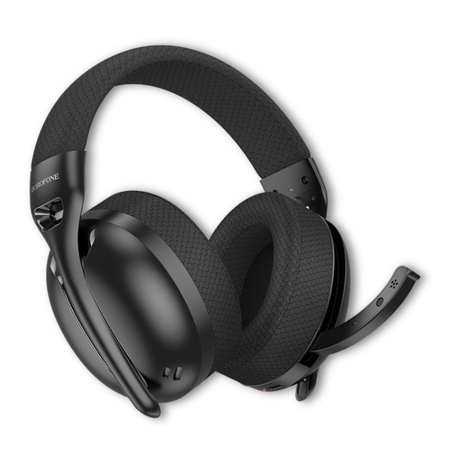 BOROFONE BO30 Magic light with microphone(Bluetooth/USB-C to AUX playback mode) headphones BT-5.4