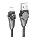 BOROFONE BU49 Shine intelligent power-off charging data cable USB-A to iPhone(1.2m/3.9ft)