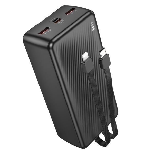 BOROFONE BJ57B Sabio 22.5W+PD20W fully compatible power bank with cables QC3.0 ( 30000mAh)