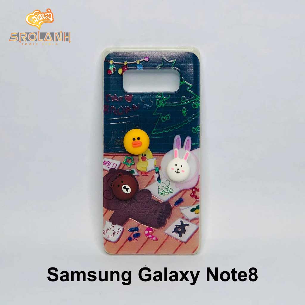 Classic case panda drawing picture for samsung Note 8
