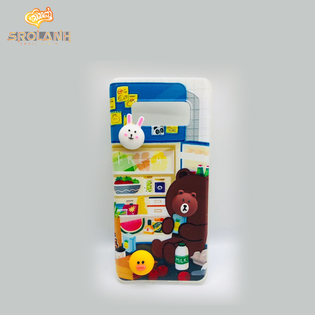 Classic case panda drinking milk for samsung Note 8