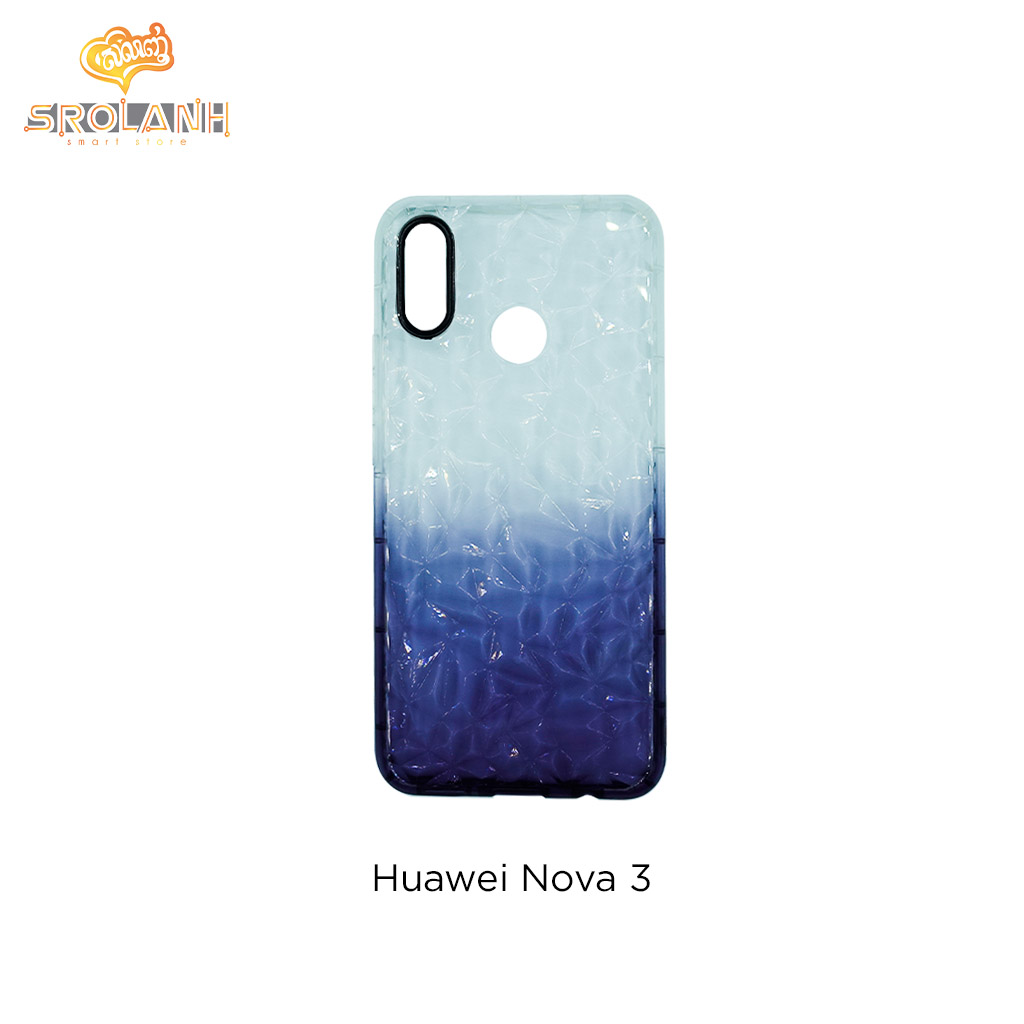 Fashion case crystal style with two color Huawei Nova 3