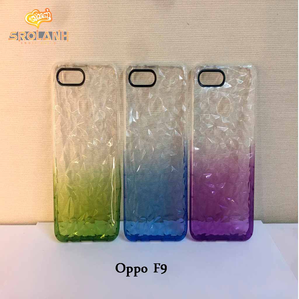 Fashion case crystal style with two color Oppo F9