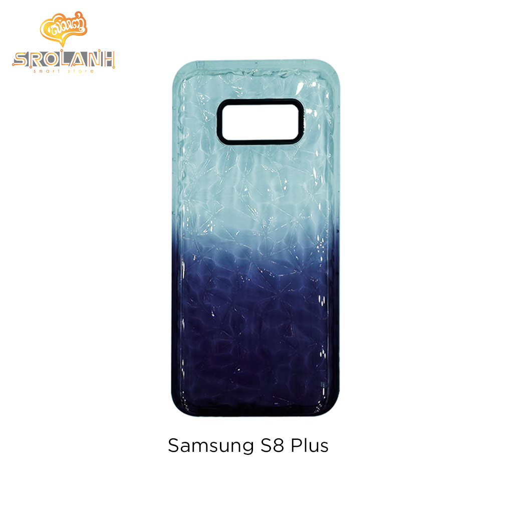 Fashion case crystal style with two color for Samsung S8 Plus