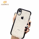 Fashion case crystal style with two color for iPhone XR