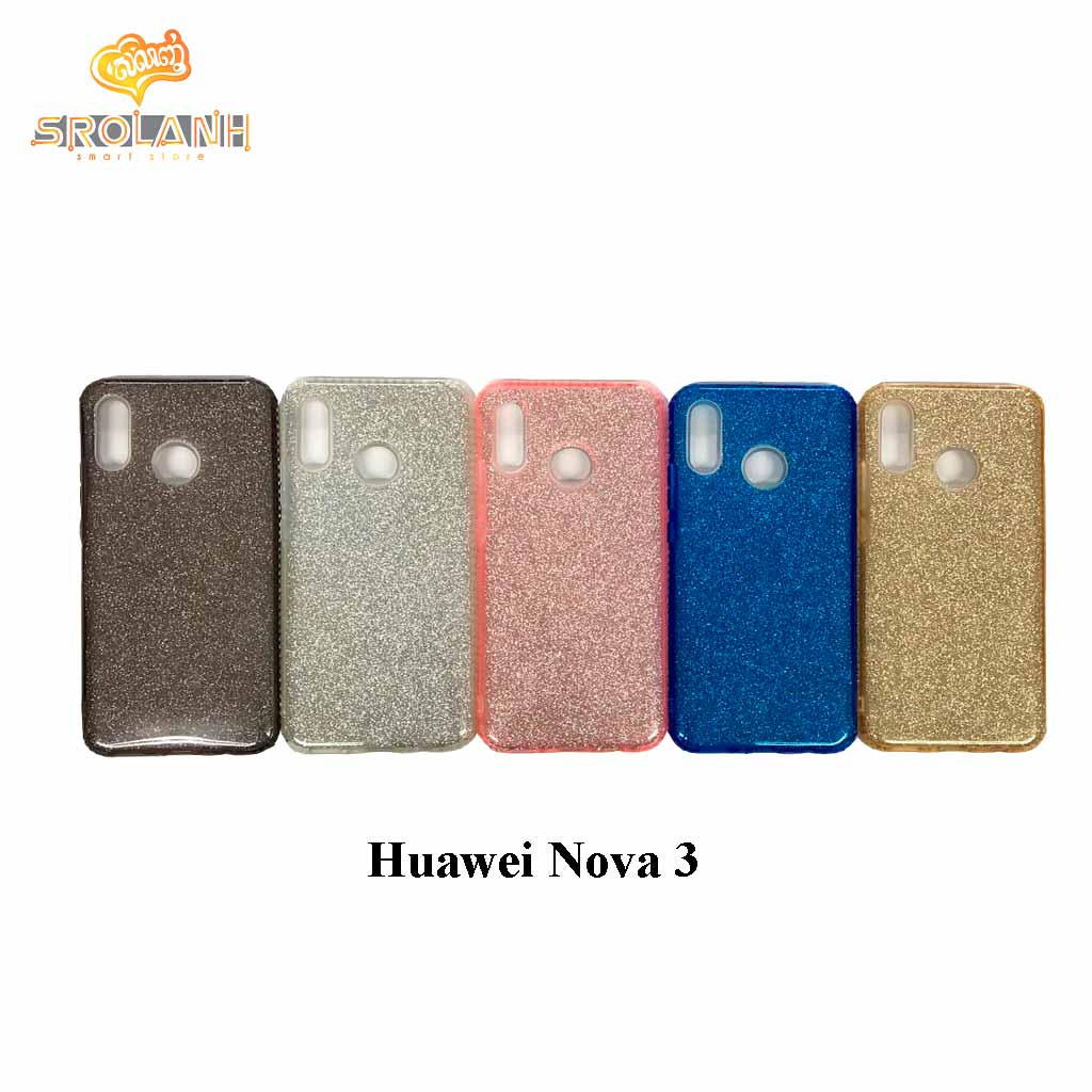 Fashion case show yourself with diamond for Huawei Nova 3