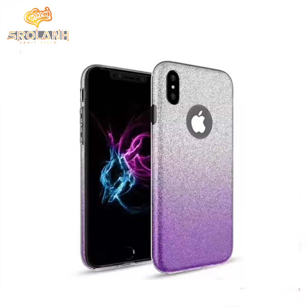 Fashion case two color for iPhone X