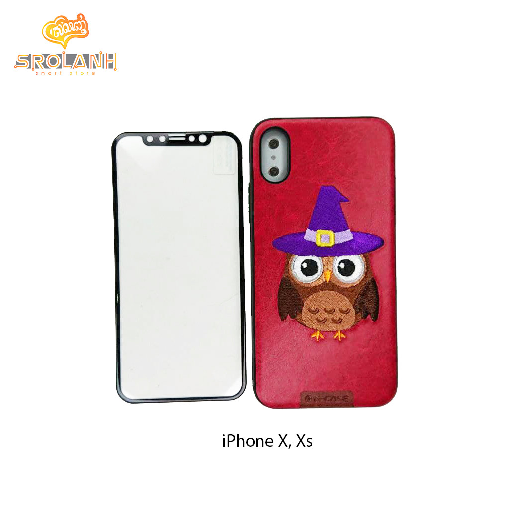 G-Case Cute Series(OW)-RED For Iphone X