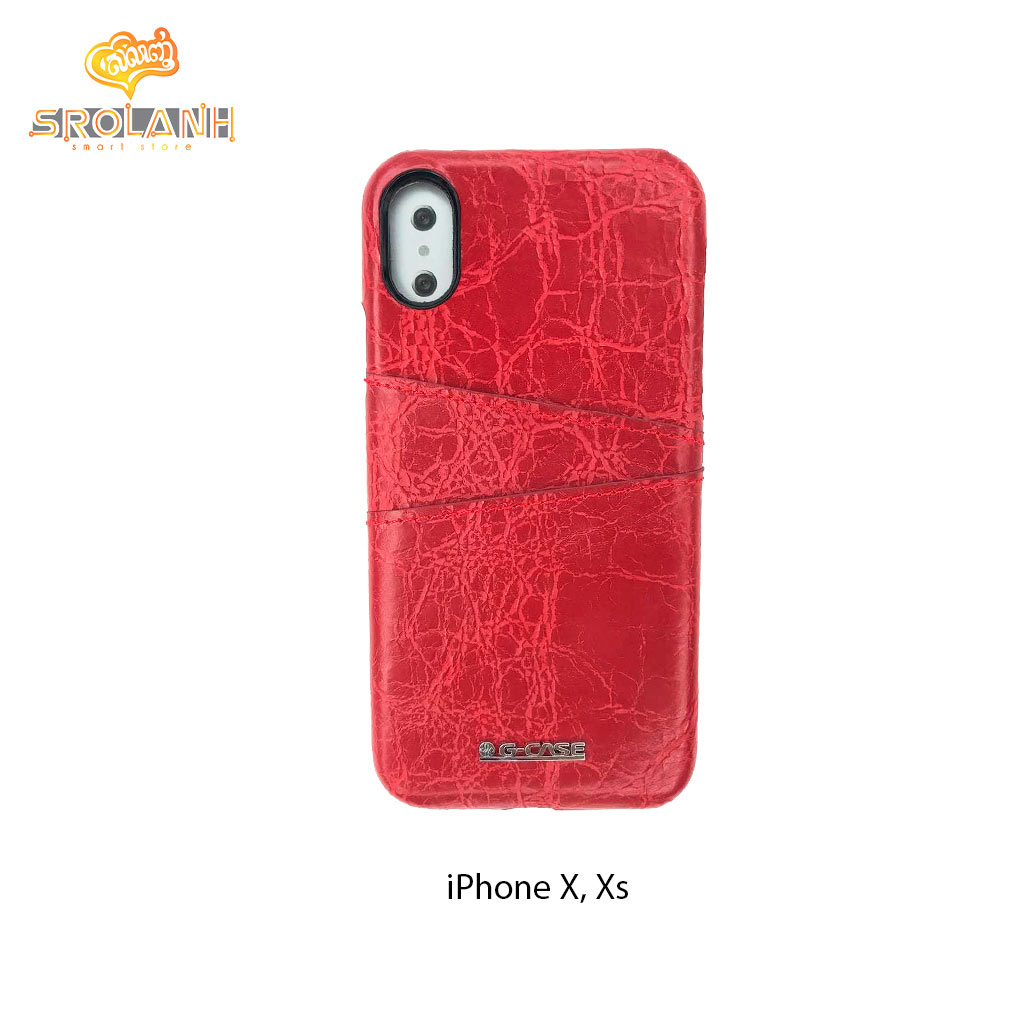 G-Case Koco Seriese-RED For Iphone X