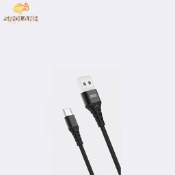 XO Aluminum Alloy Silica Gel USB Cable Type-C 1000mm NB129