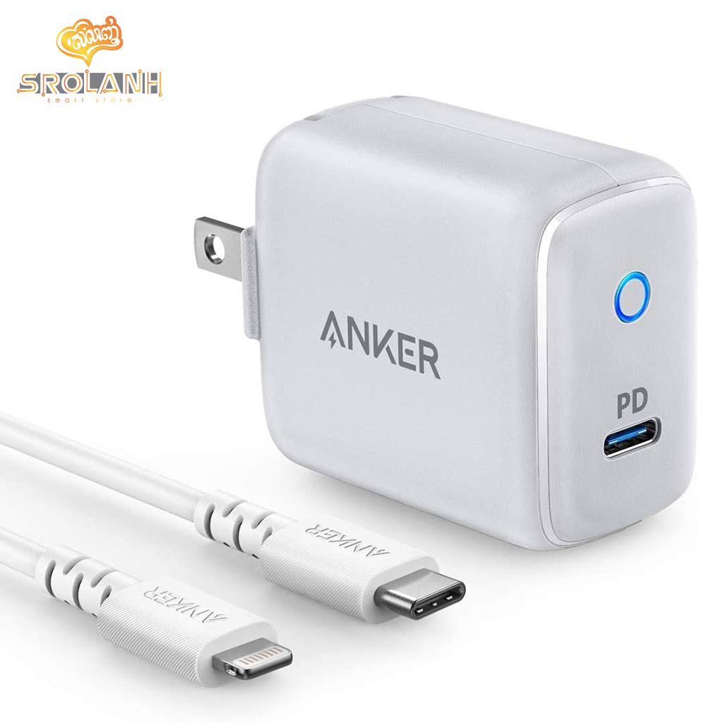 ANKER PowerPort PD 1 with MFI USB-C to Lightning Cable