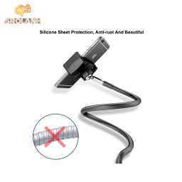 [HOL0168BL] LIT The Metal Stand Bendable Holder for Phone & Pad 40-136mm HMSLB-A01