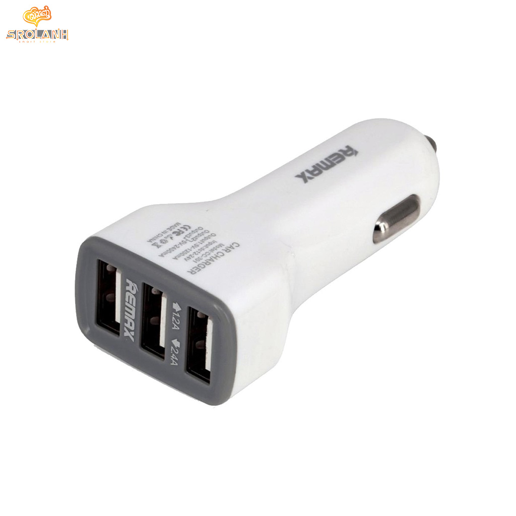 3USB Jane series 3.6 A Car Charger RCC301