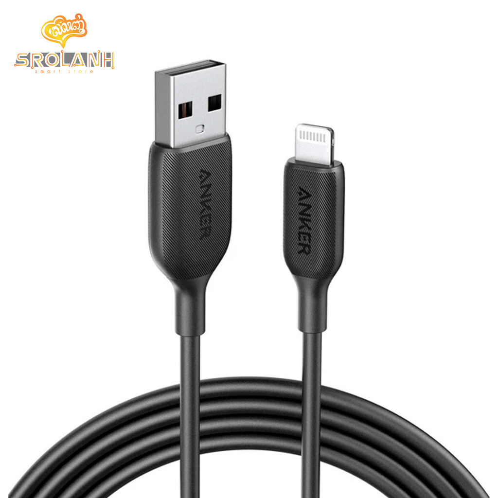 ANKER Power Line III USB-A Cable with Lightning Connector 3ft/0.9m