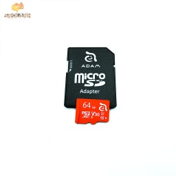 [FMO041RE] ADAM ELEMENTS Fleet 4k Pro Memery Card with Adapter 64GB
