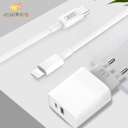 [CHG0265WH] XO Fast QC3.0+PD Fast Charger with Apple PD Fast Cable L64 EU