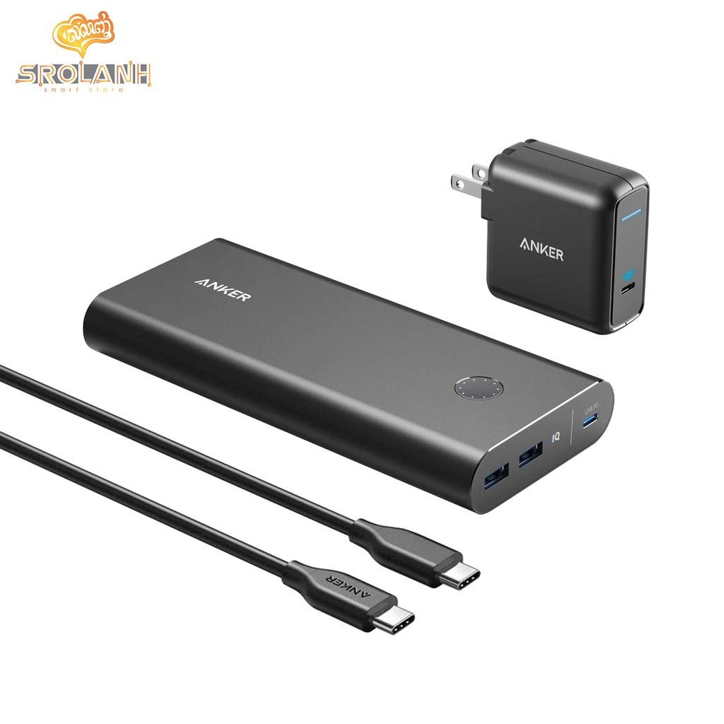 ANKER PowerCore+ 26800 PD 45W With PowerPort Atom III 60W Speed Cambo